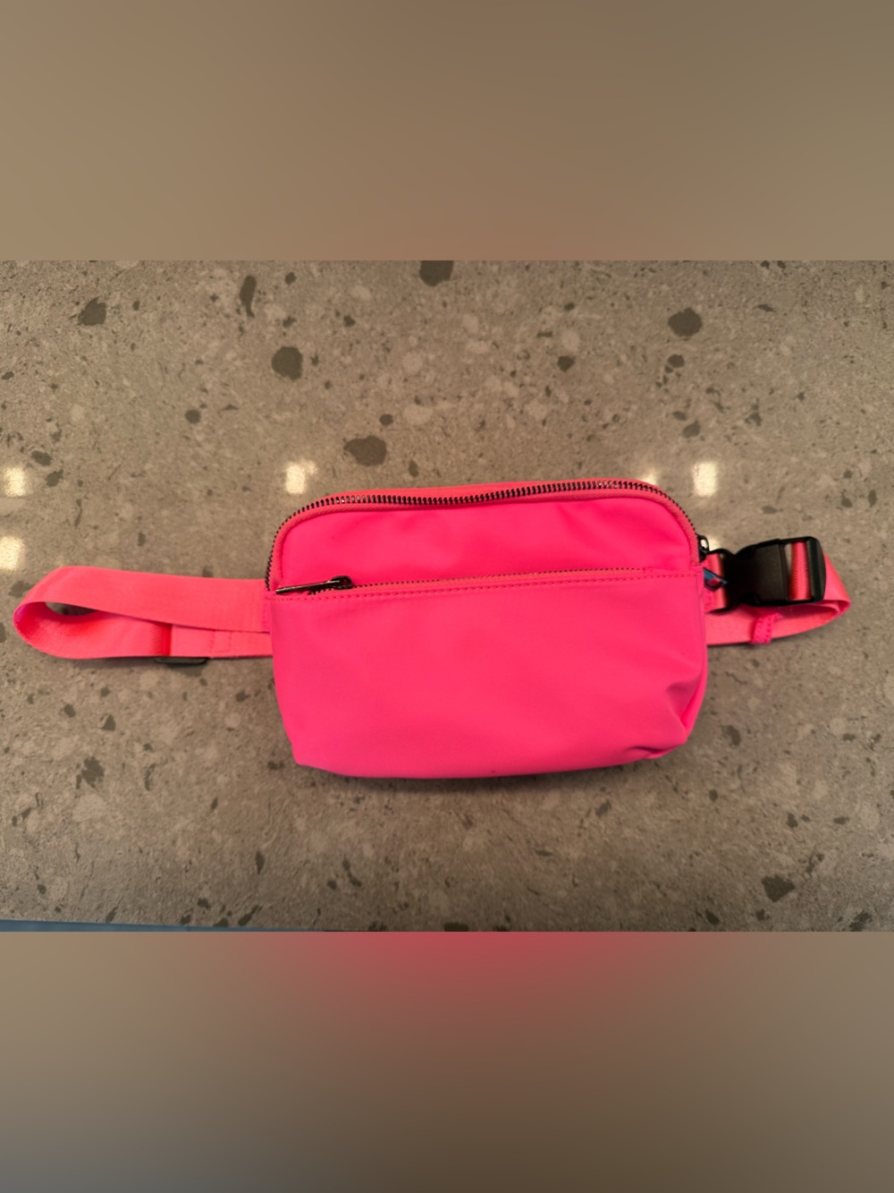Jessie James Neon Pink Crossbody Belt Bag